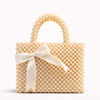 Silk Shell Light Yellow Clutch